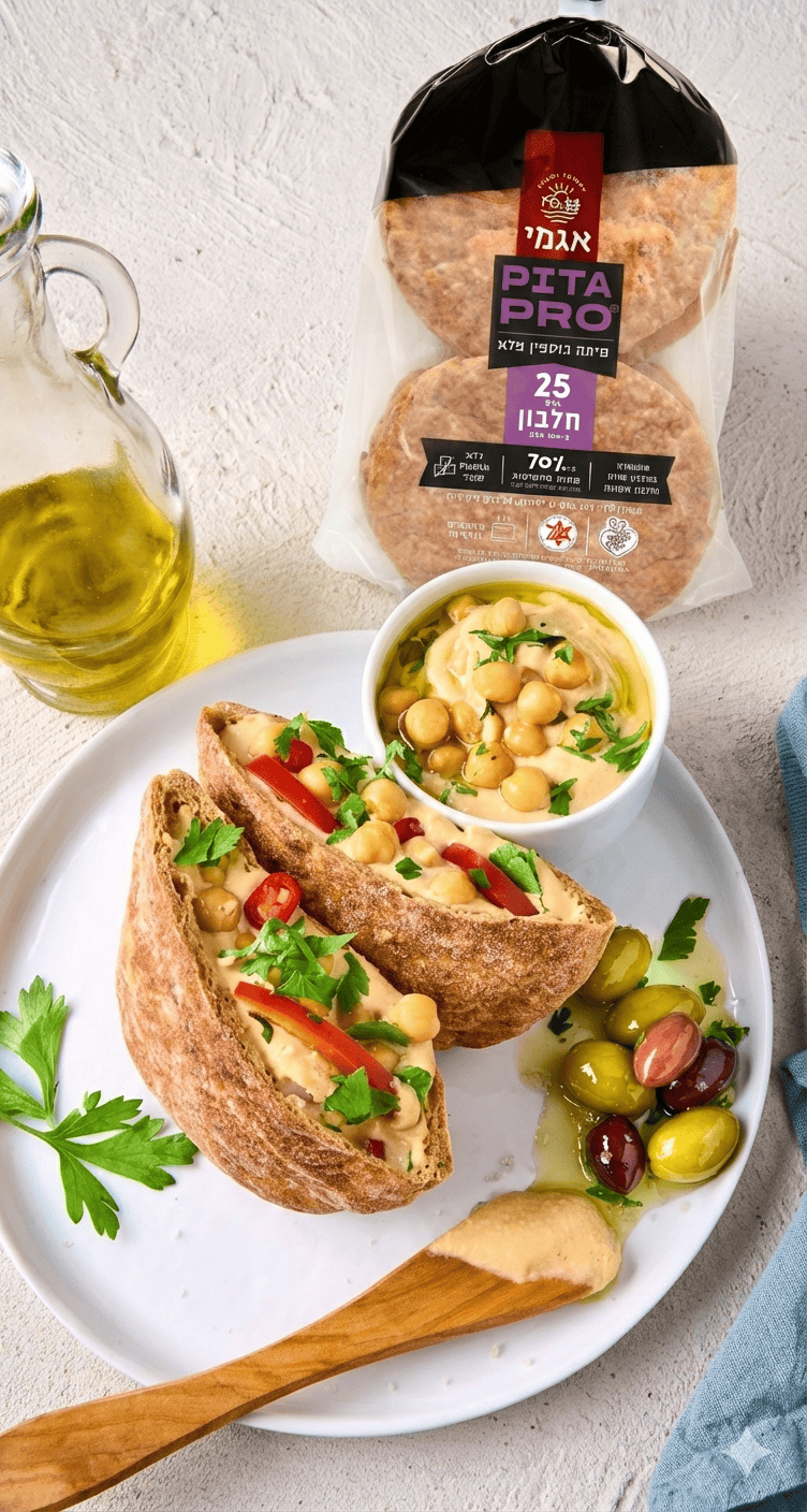 פיתה PRO כוסמין מלא – תמונה 2